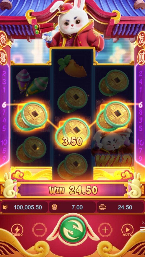 Interface do Coelho da Fortuna